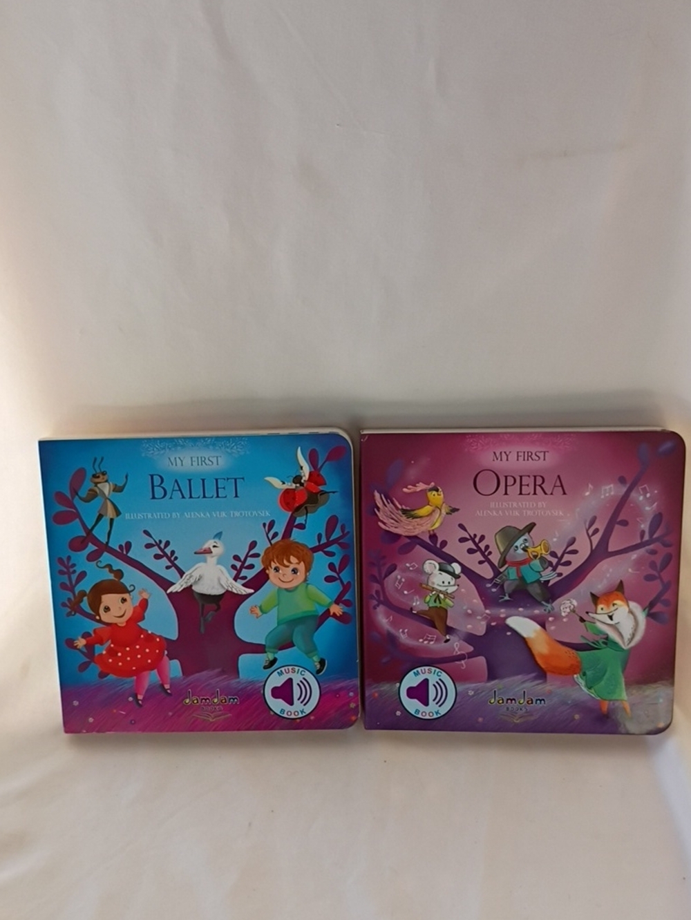 NWOT Jam Jam My First Opera And My First Ballet Music Boardbooks 6 Music Pieces